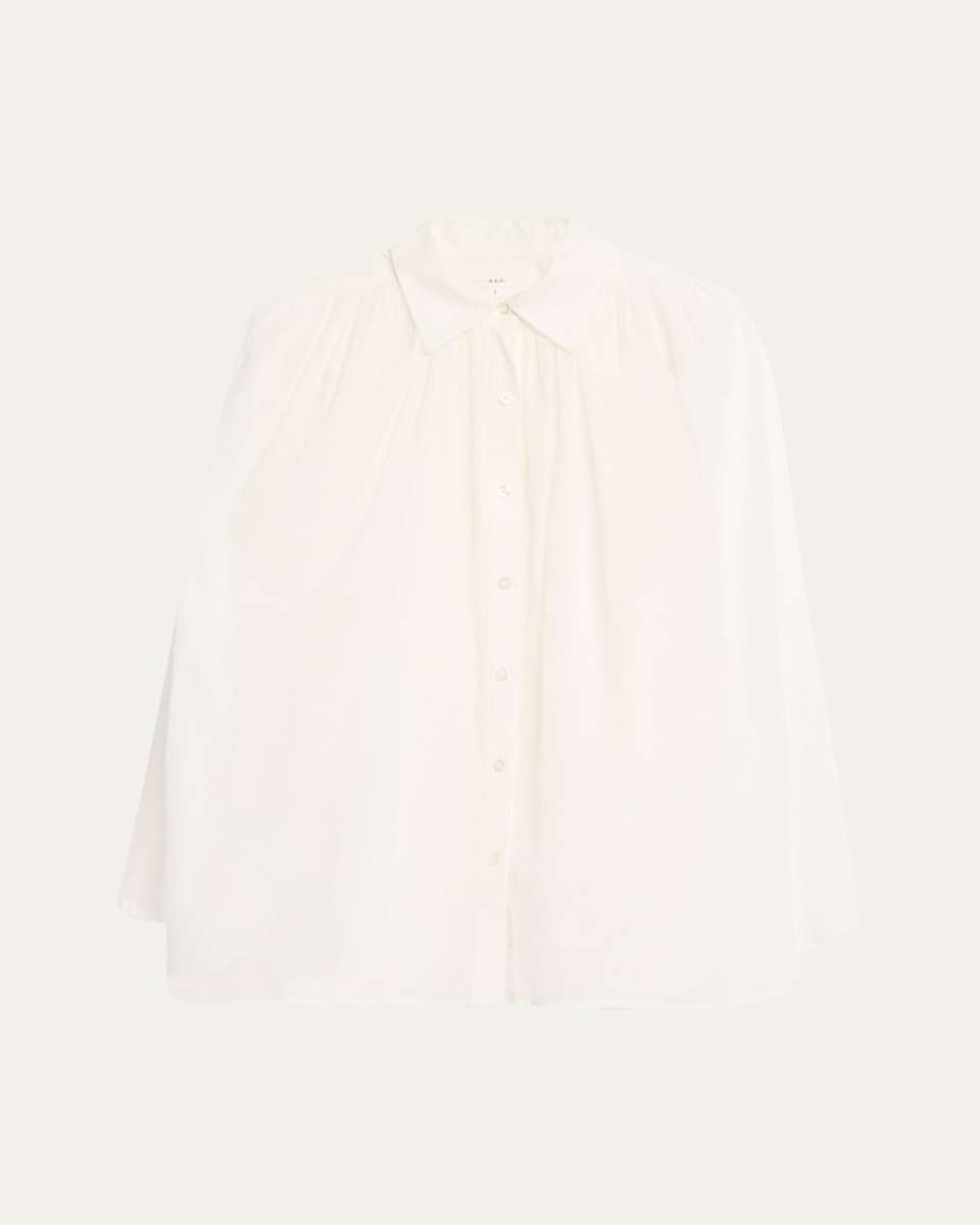 Nessa Button-Front Top